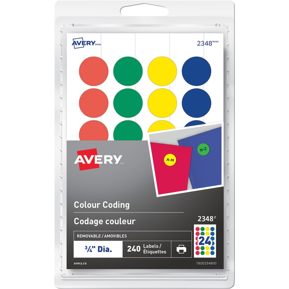 Colour-Coded Labels